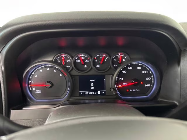 2020 Satin Steel Metallic Chevrolet Silverado 1500 Custom 4X4 Truck