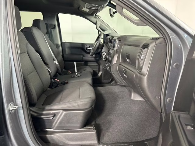 2020 Satin Steel Metallic Chevrolet Silverado 1500 Custom 4X4 Truck