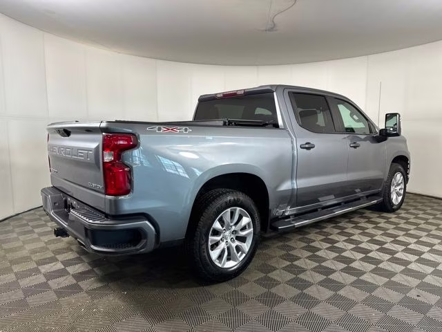 2020 Satin Steel Metallic Chevrolet Silverado 1500 Custom 4X4 Truck