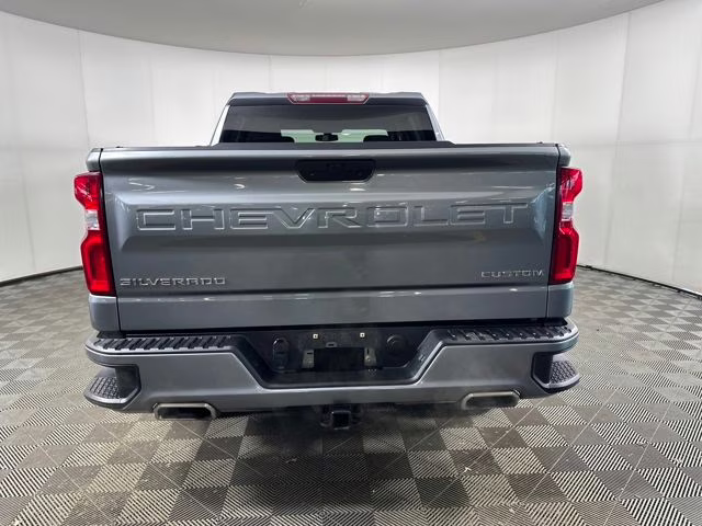 2020 Satin Steel Metallic Chevrolet Silverado 1500 Custom 4X4 Truck