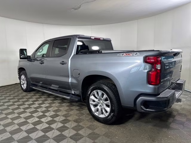 2020 Satin Steel Metallic Chevrolet Silverado 1500 Custom 4X4 Truck