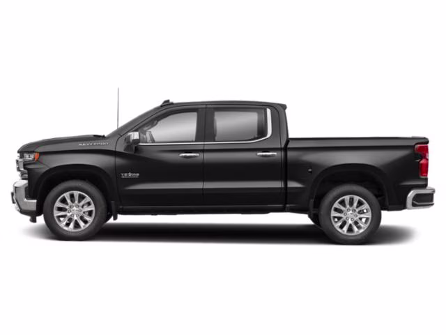 2020 Black Chevrolet Silverado 1500 LTZ 4X4 Truck