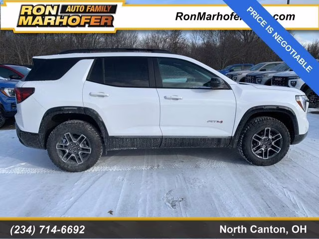 2026 Summit White GMC Terrain AT4 AWD SUV