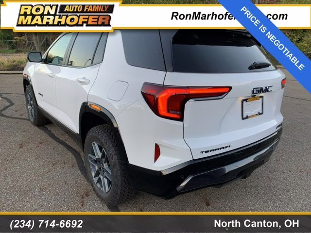 2026 Summit White GMC Terrain AT4 AWD SUV