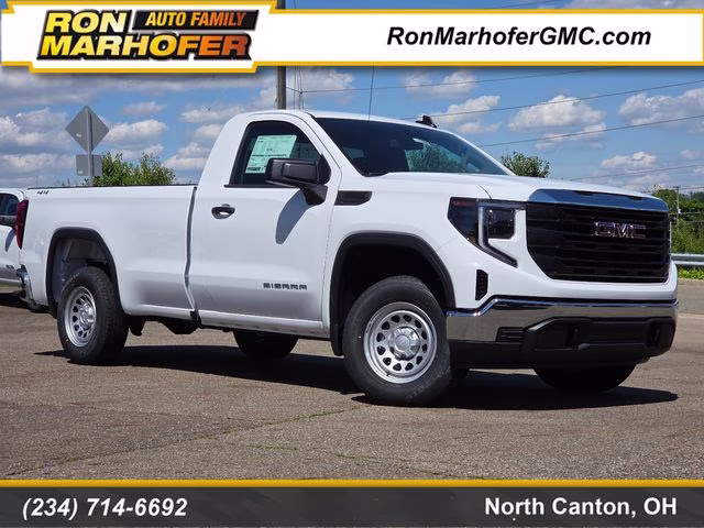 2026 Summit White GMC Sierra 1500 Pro 4X4 Truck