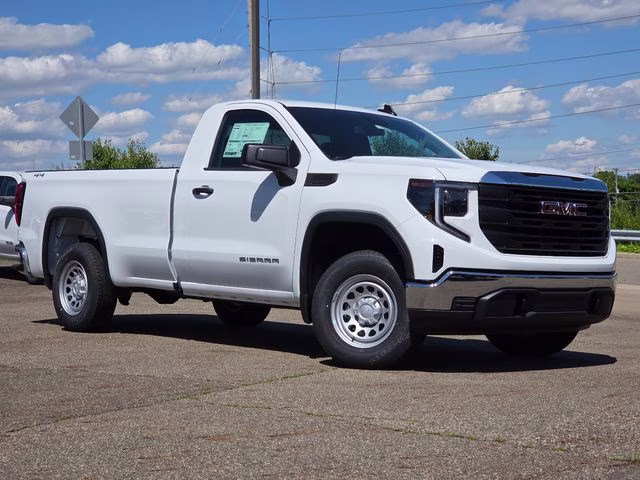 2026 Summit White GMC Sierra 1500 Pro 4X4 Truck
