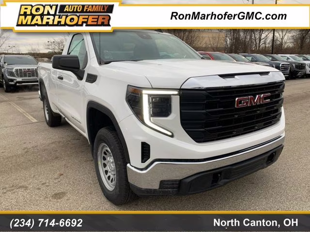 2026 Summit White GMC Sierra 1500 Pro 4X4 Truck