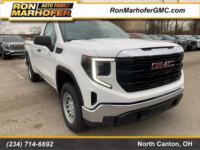 2026 Summit White GMC Sierra 1500 Pro 4X4 Truck