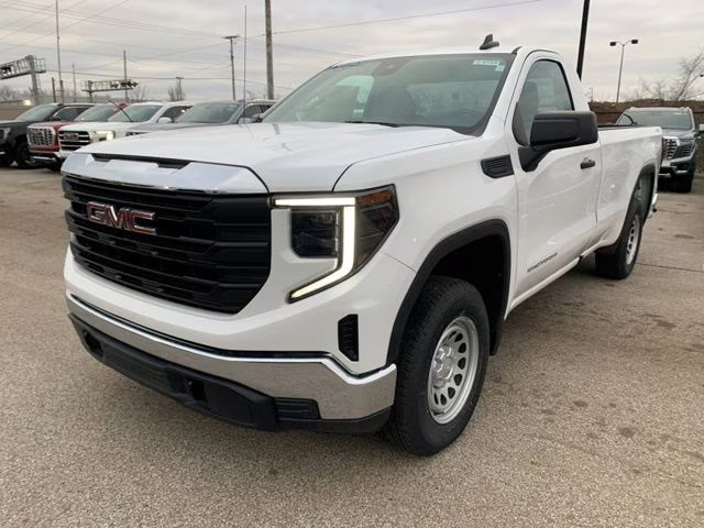 2026 Summit White GMC Sierra 1500 Pro 4X4 Truck