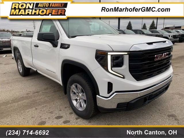 2026 Summit White GMC Sierra 1500 Pro 4X4 Truck