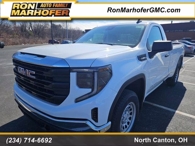 2026 Summit White GMC Sierra 1500 Pro 4X4 Truck
