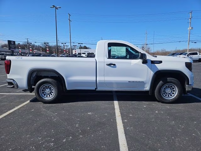 2026 Summit White GMC Sierra 1500 Pro 4X4 Truck