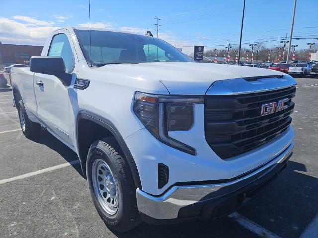 2026 Summit White GMC Sierra 1500 Pro 4X4 Truck