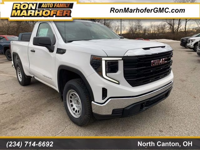 2026 Summit White GMC Sierra 1500 Pro 4X4 Truck