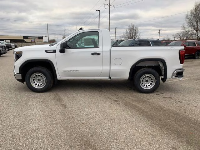 2026 Summit White GMC Sierra 1500 Pro 4X4 Truck