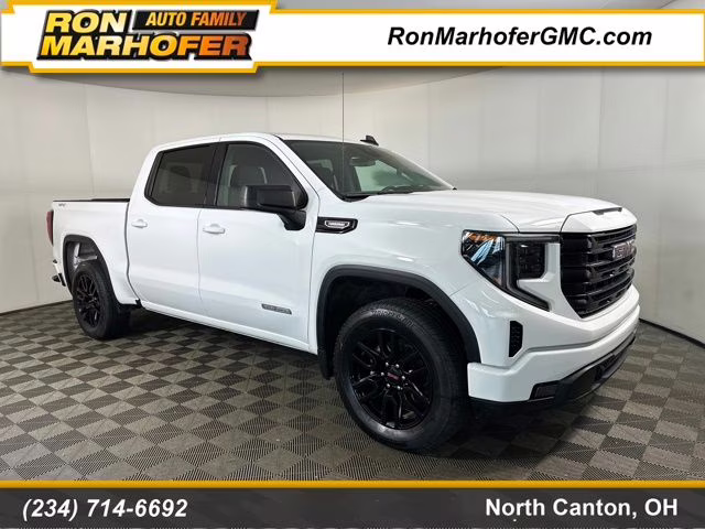 2025 Summit White GMC Sierra 1500 Elevation 4X4 Truck