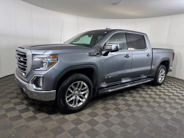2020 Satin Steel Metallic GMC Sierra 1500 SLT 4X4 Truck