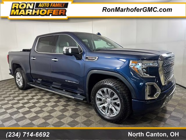 2022 Pacific Blue Metallic GMC Sierra 1500 Limited Denali 4X4 Truck