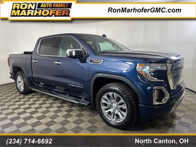 2022 Pacific Blue Metallic GMC Sierra 1500 Limited Denali 4X4 Truck
