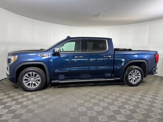 2022 Pacific Blue Metallic GMC Sierra 1500 Limited Denali 4X4 Truck