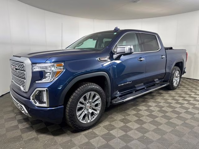 2022 Pacific Blue Metallic GMC Sierra 1500 Limited Denali 4X4 Truck