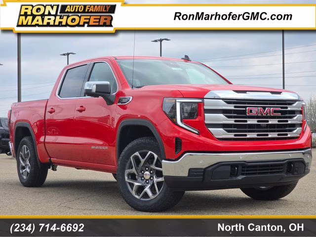 2026 Cardinal Red GMC Sierra 1500 SLE 4X4 Truck