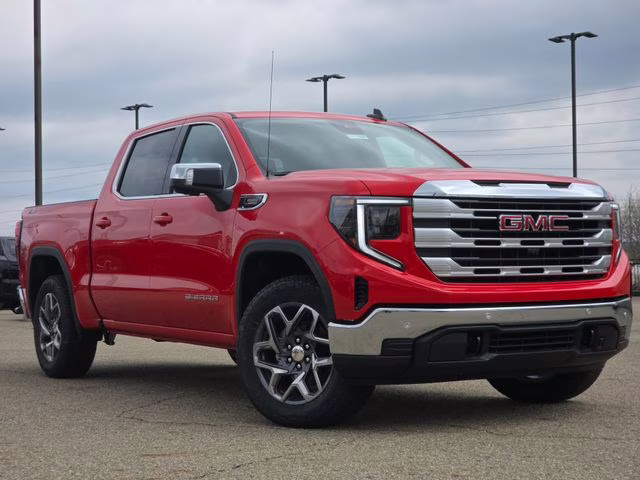 2026 Cardinal Red GMC Sierra 1500 SLE 4X4 Truck
