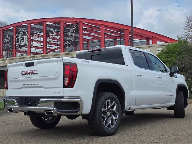 2026 Summit White GMC Sierra 1500 SLE 4X4 Truck