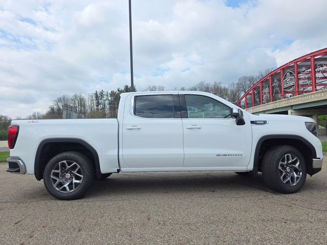 2026 Summit White GMC Sierra 1500 SLE 4X4 Truck