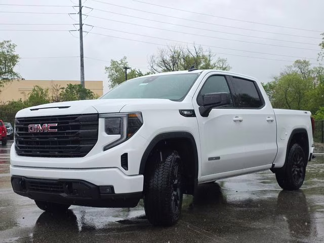 2026 Summit White GMC Sierra 1500 Elevation 4X4 Truck