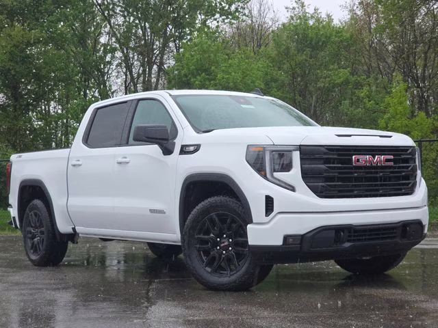 2026 Summit White GMC Sierra 1500 Elevation 4X4 Truck