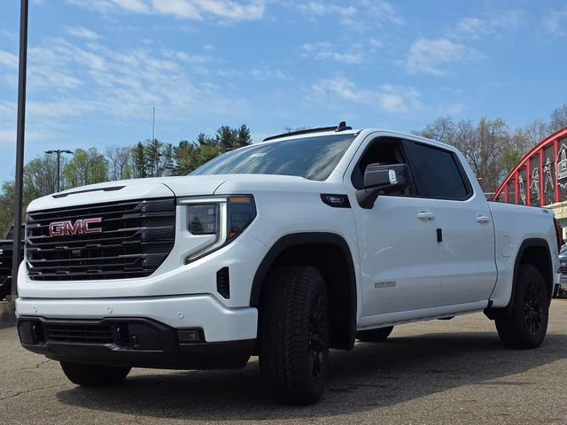2026 Summit White GMC Sierra 1500 Elevation 4X4 Truck