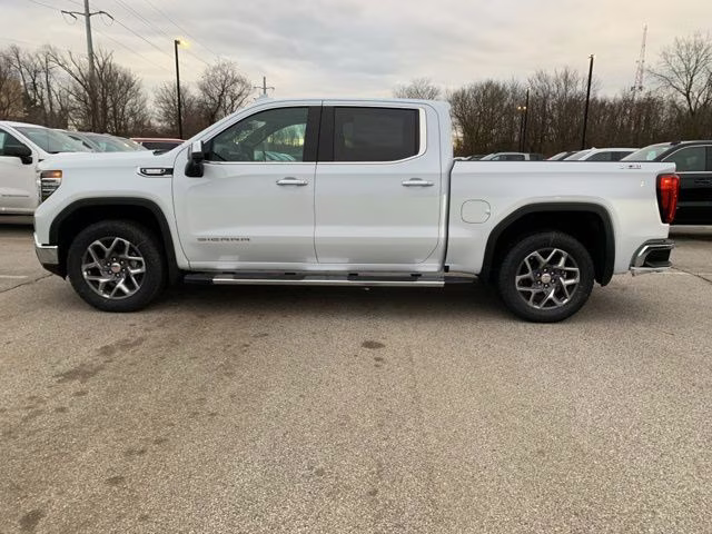 2026 Glacier White Tricoat GMC Sierra 1500 SLT 4X4 Truck