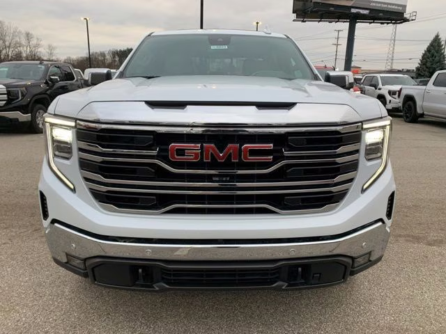 2026 Glacier White Tricoat GMC Sierra 1500 SLT 4X4 Truck