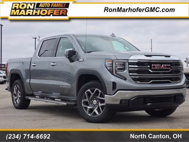 2026 Sterling Metallic GMC Sierra 1500 SLT 4X4 Truck