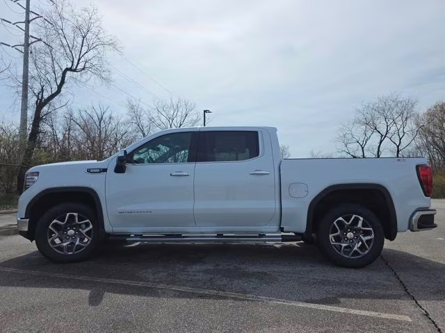2026 Glacier White Tricoat GMC Sierra 1500 SLT 4X4 Truck