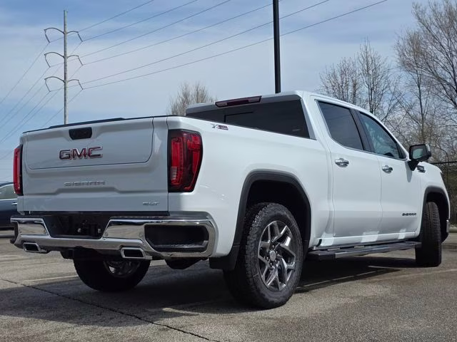 2026 Glacier White Tricoat GMC Sierra 1500 SLT 4X4 Truck