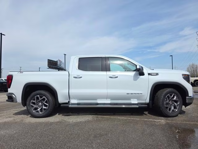 2026 Glacier White Tricoat GMC Sierra 1500 SLT 4X4 Truck