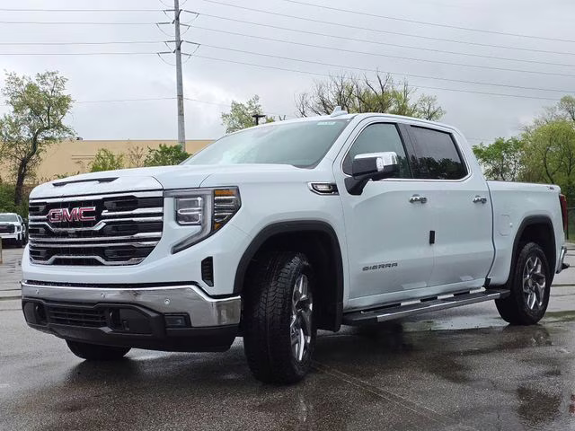2026 Glacier White Tricoat GMC Sierra 1500 SLT 4X4 Truck