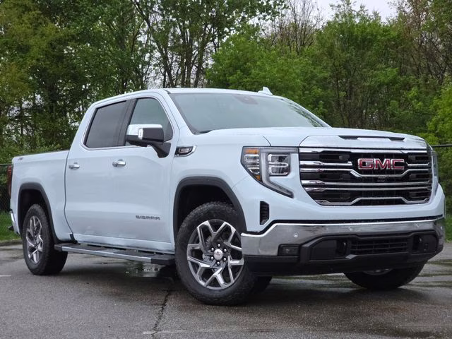 2026 Glacier White Tricoat GMC Sierra 1500 SLT 4X4 Truck