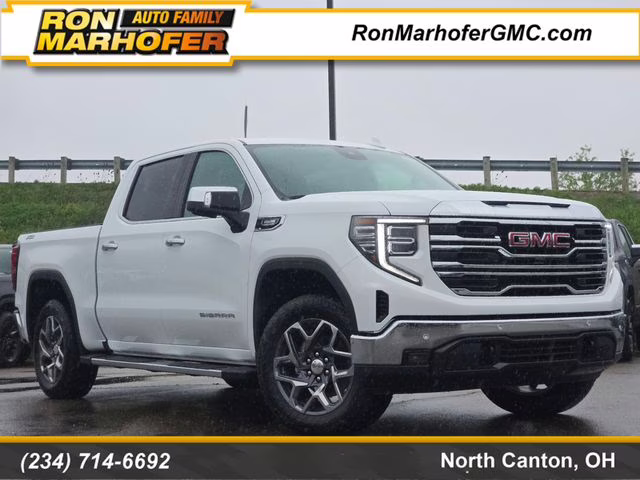 2026 Summit White GMC Sierra 1500 SLT 4X4 Truck