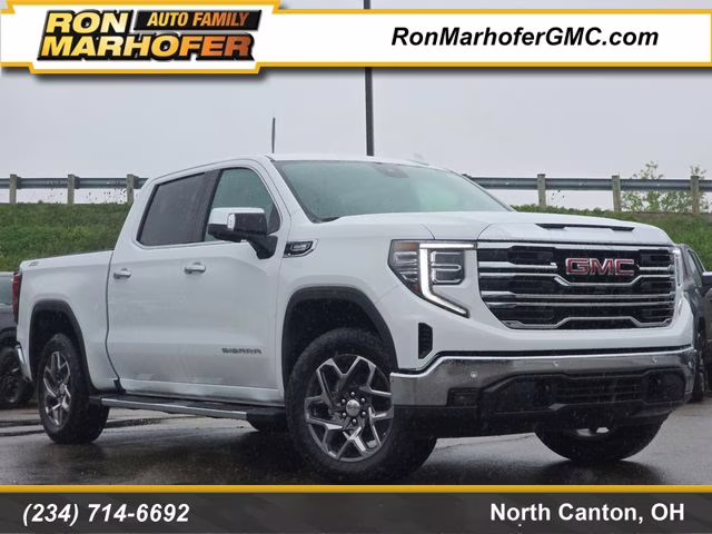 2026 Summit White GMC Sierra 1500 SLT 4X4 Truck