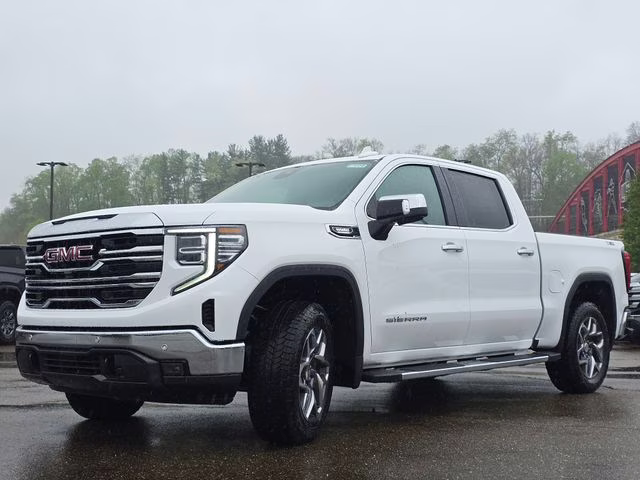 2026 Summit White GMC Sierra 1500 SLT 4X4 Truck