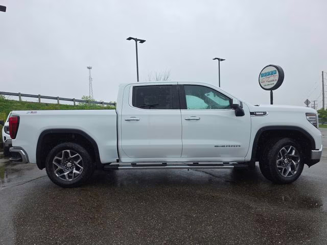 2026 Summit White GMC Sierra 1500 SLT 4X4 Truck