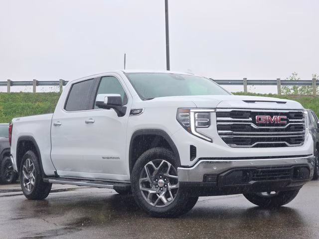 2026 Summit White GMC Sierra 1500 SLT 4X4 Truck