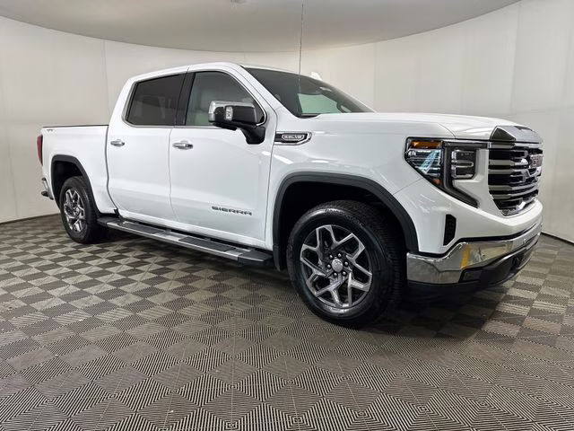 2026 Summit White GMC Sierra 1500 SLT 4X4 Truck