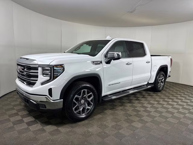 2026 Summit White GMC Sierra 1500 SLT 4X4 Truck