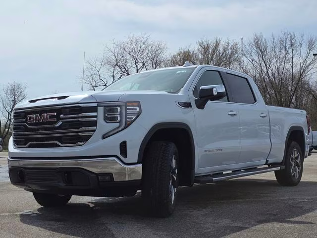 2026 Glacier White Tricoat GMC Sierra 1500 SLT 4X4 Truck