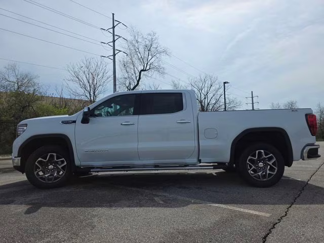 2026 Glacier White Tricoat GMC Sierra 1500 SLT 4X4 Truck