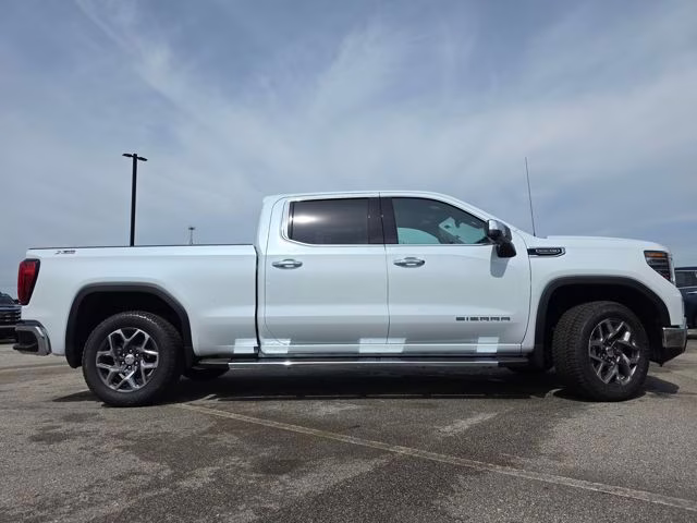2026 Glacier White Tricoat GMC Sierra 1500 SLT 4X4 Truck